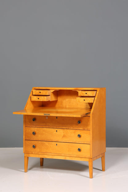 Traumhafter Sekretär im Biedermeier Stil um 1940 Schreibmöbel echt Holz Office Kommode