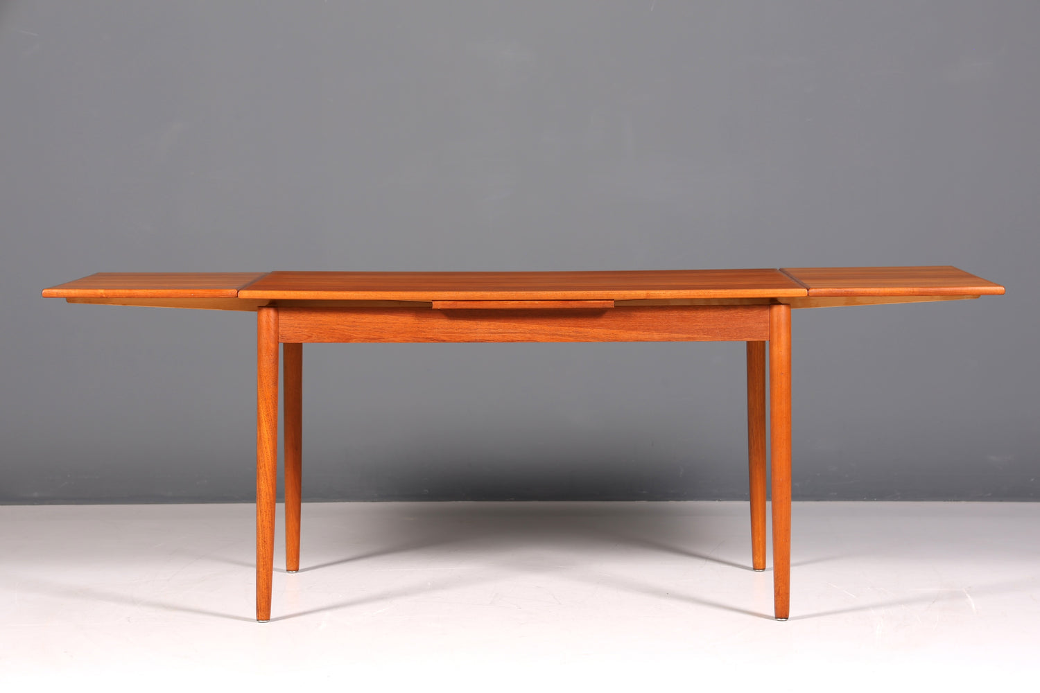 Traumhafter Mid Century Esstisch ausziehbarer AM Møbler Danish Design Teak Holz Küchentisch Esszimmer Tisch