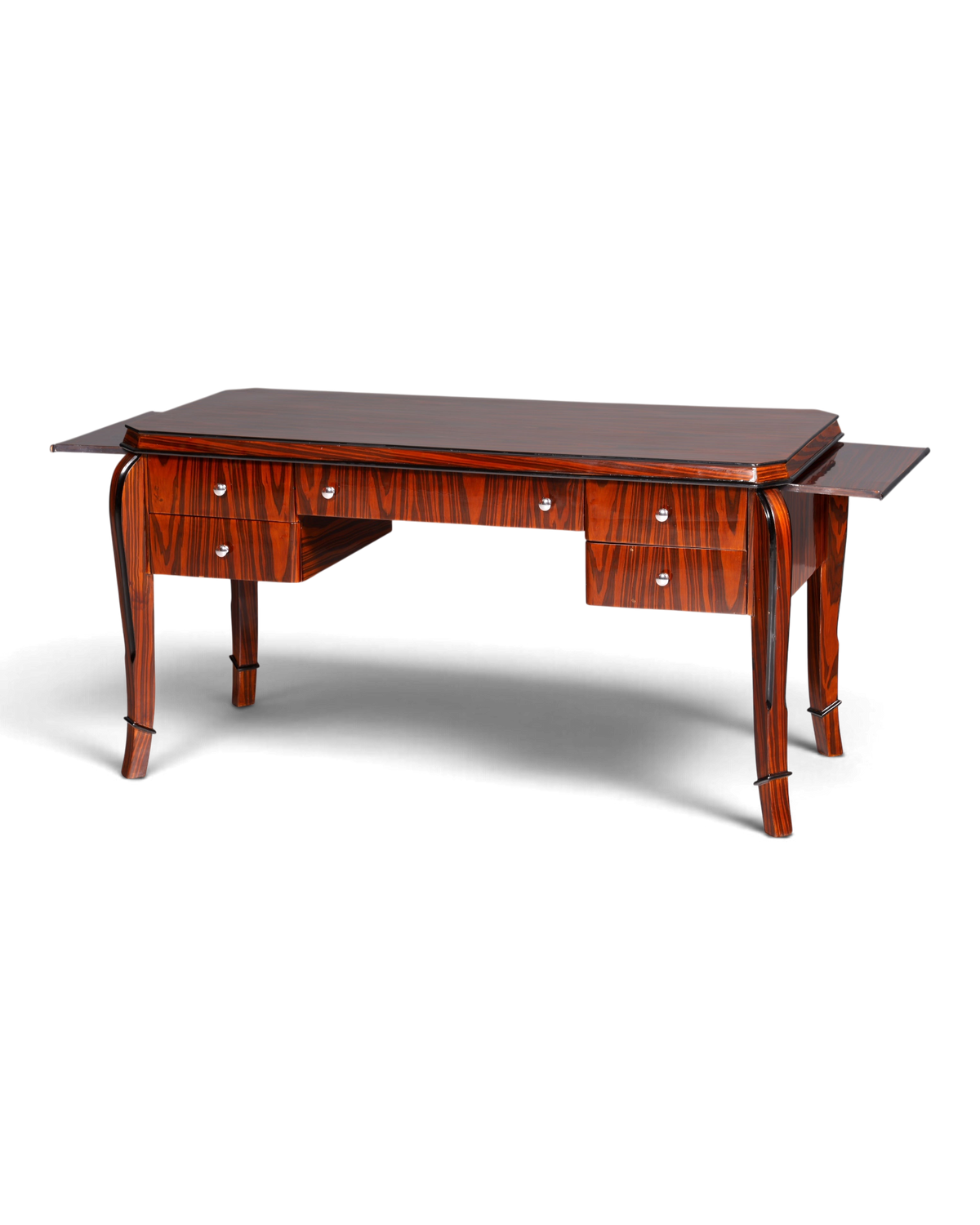 Wunderschöner Art Deco Stil Schreibtisch Bürotisch Antik Stil Office Desk