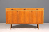 Wunderschönes Mid Century Highboard echt Holz Schrank Büro Kommode 60er Jahre