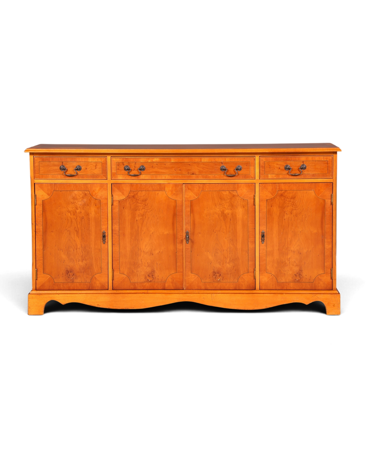 G204 Finish cm Wunderschönes Englisches Sideboard Eibe Schrank Antik Stil Buffetschrank Kommode (Kopie)