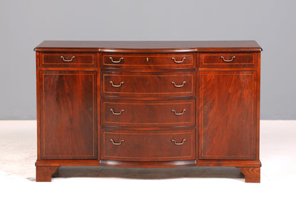 Wunderschönes Englisches Sideboard Mahagoni Schrank Antik 60s Buffetschrank Kommode 2 von 2