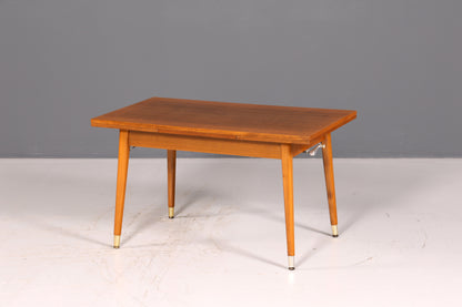 Wunderschöner Mid Century Küchentisch Vintage Tisch ausziehbar höhenverstellbar Esstisch 60s Holz
