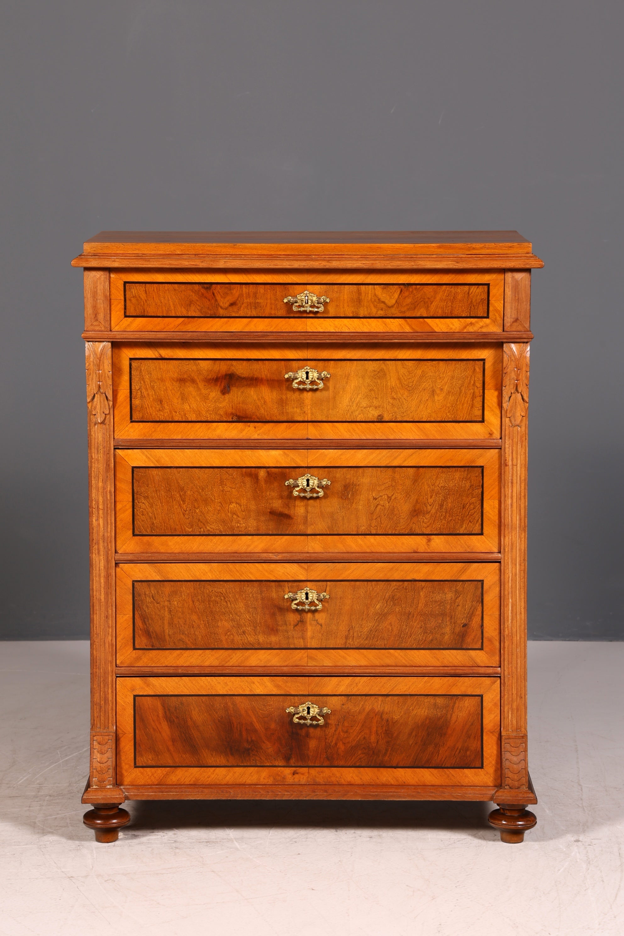 G468 Finish cm Wunderschöne Gründerzeit Kommode Jugendstil Vertiko Schubladenkommode Antik Wäschekommode (Kopie) (Kopie) (Kopie)