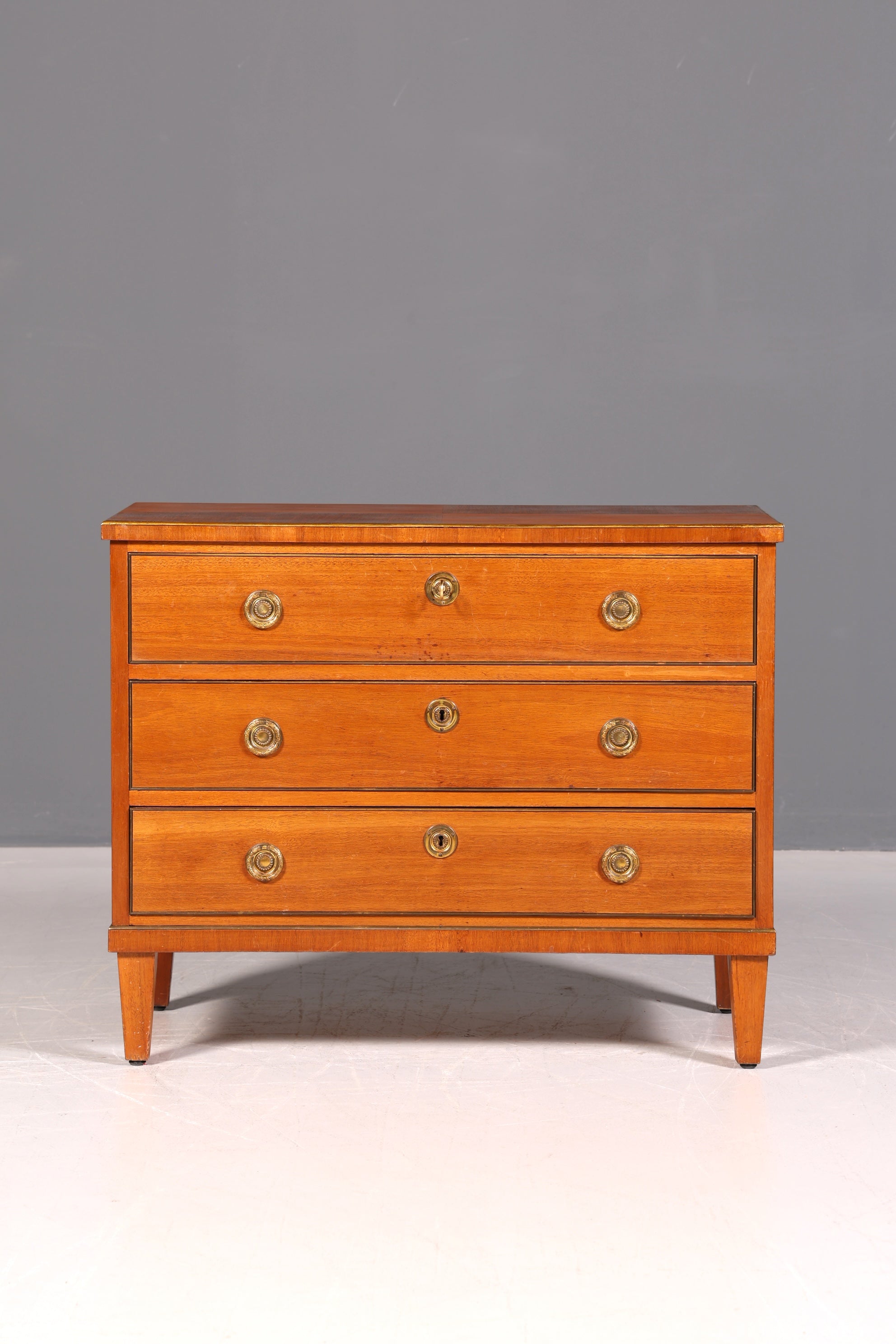 Wunderschöne Louis Seize Kommode Echt Holz Schubladenkommode Barock Intarsien Antik Französisch