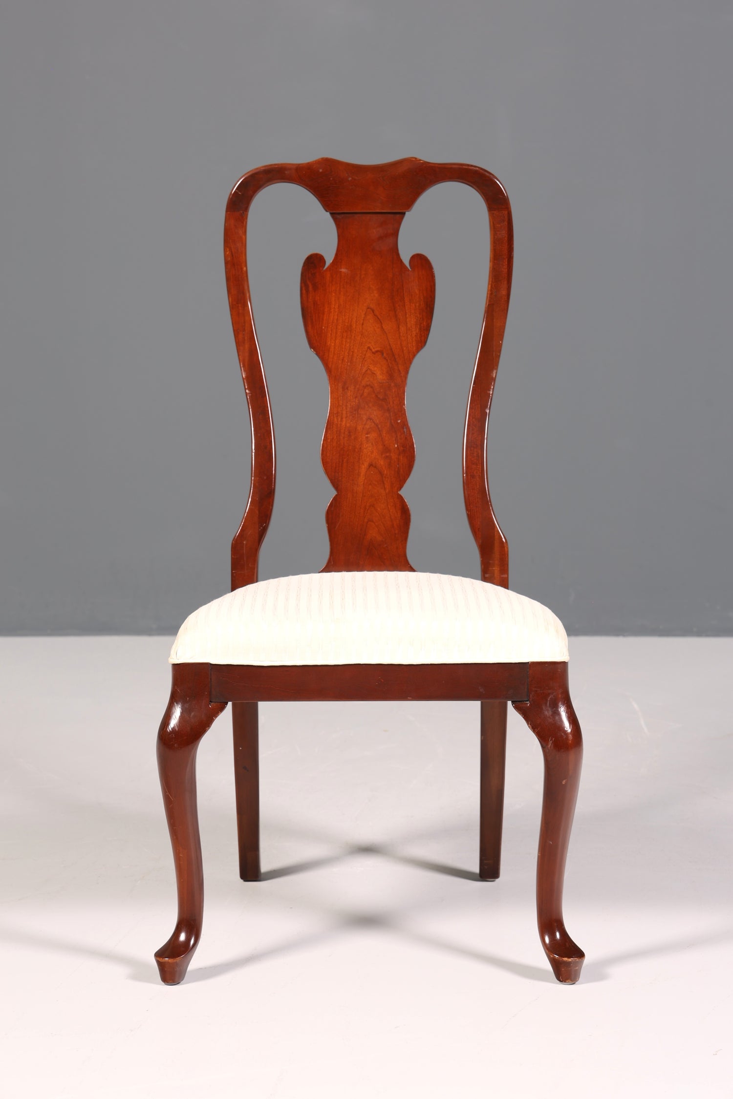 Stilvoller Original Drexel Heritage Stuhl Chippendale USA Sekretär Schreibtisch Stuhl Küchenstuhl 1 von 3