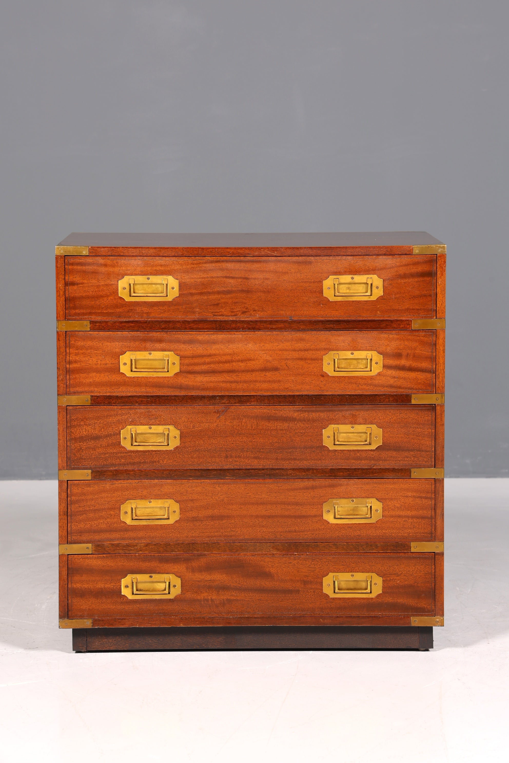 Traumhafte Englische Kommode Maritime Schiffs Kommode Englisch Antik Schrank Military Chest