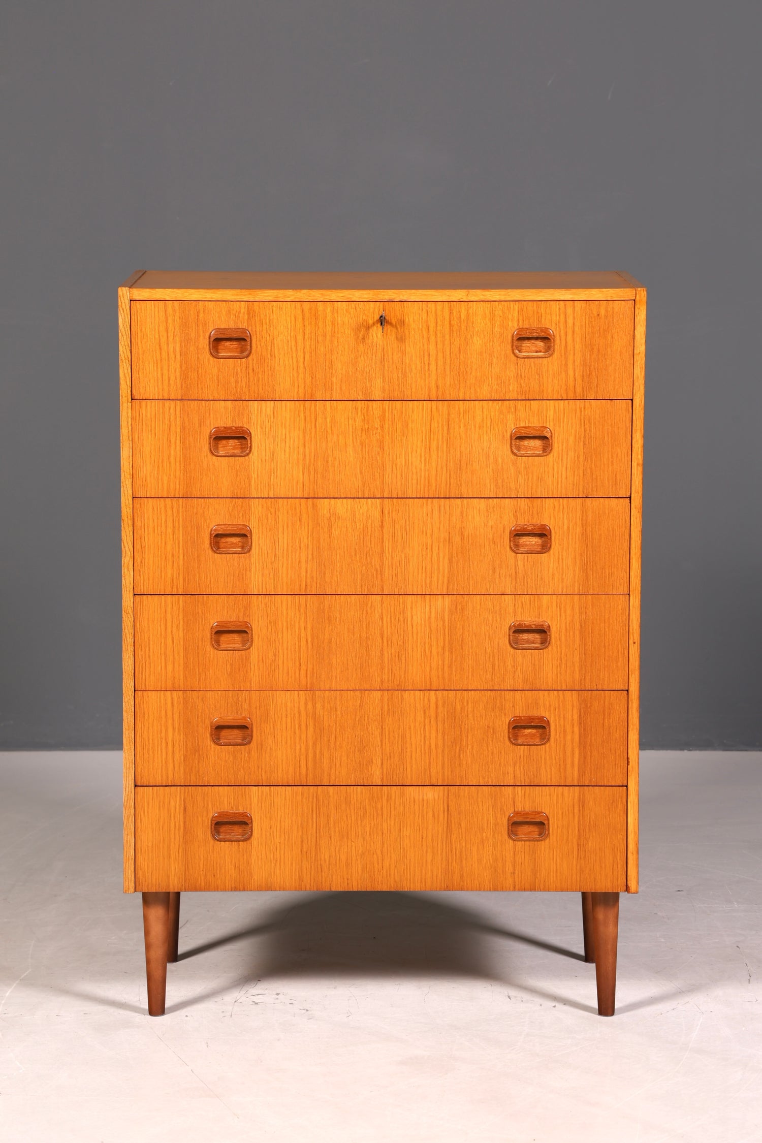 Wunderschöne Mid Century Kommode Teak Holz Sideboard Vintage Schubladen Kommode