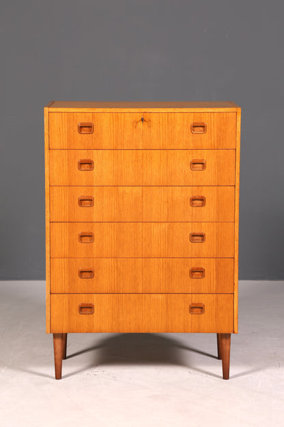 Wunderschöne Mid Century Kommode Teak Holz Sideboard Vintage Schubladen Kommode