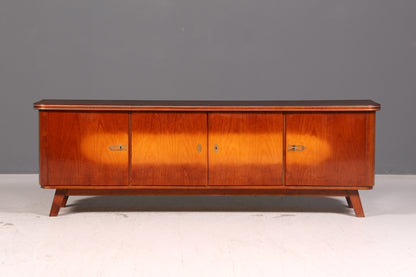 Wunderschönes Mid Century Sideboard Vintage Longboard TV Kommode Schrank Vintage Lowboard 60s Holz