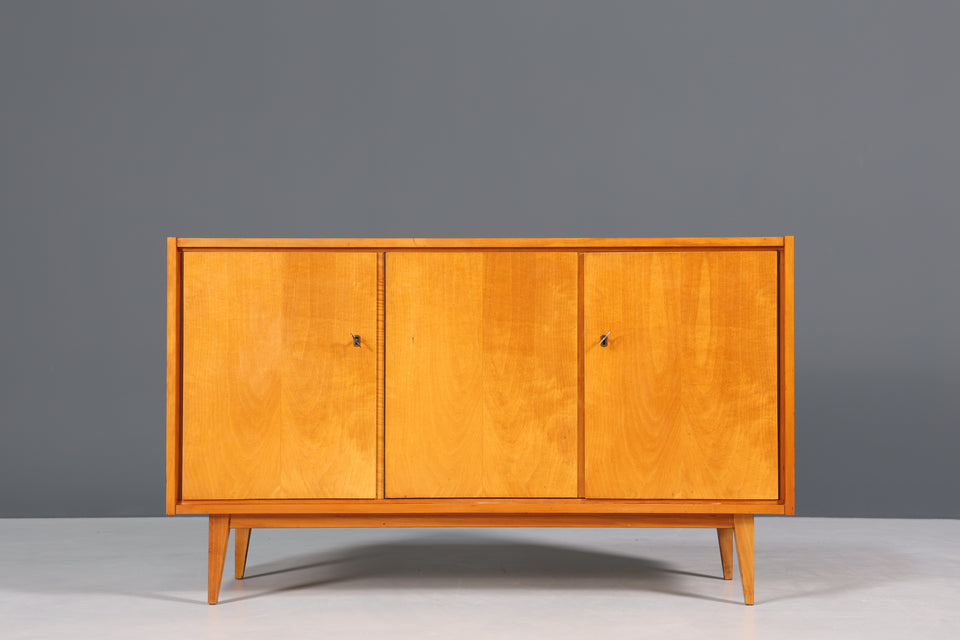 Schlichte Mid Century Sideboard Vintage Kommode