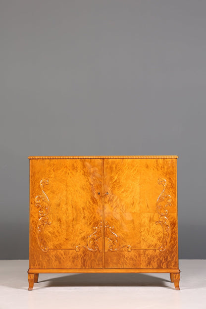Edler Original Art Deco Schrank Vertiko Sideboard um 1930 Highboard Kommode