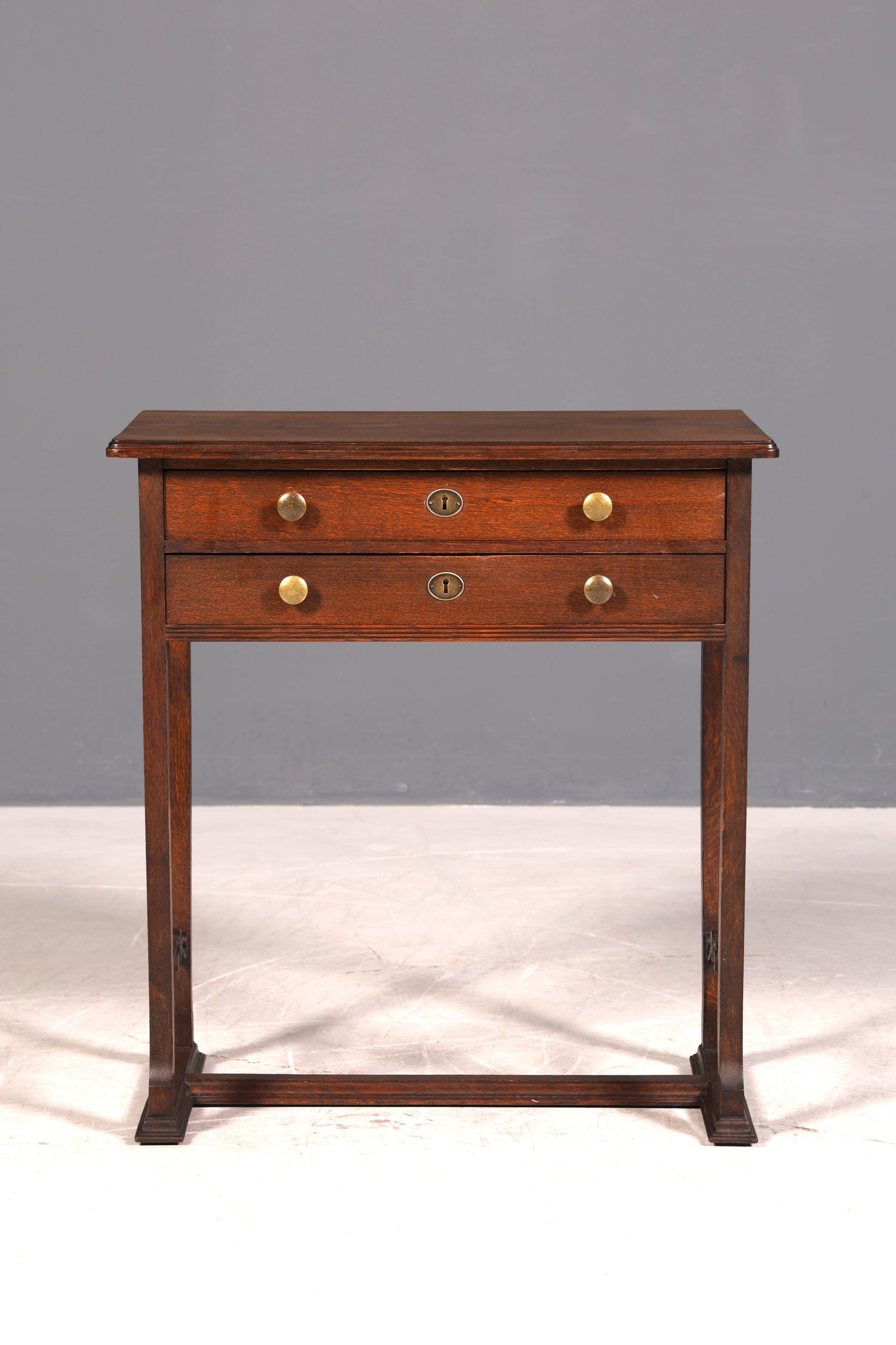 Wunderschöner Jugendstil Kommode Antik Nähtisch um 1910 Eiche Holz Ablagetisch Beistelltisch
