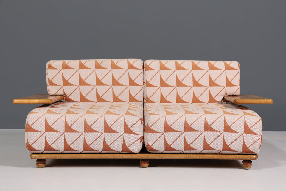 Stilvolles "Mario Bellini - Pianura" Stil Sofa 2- Sitzer Bauhaus Couch