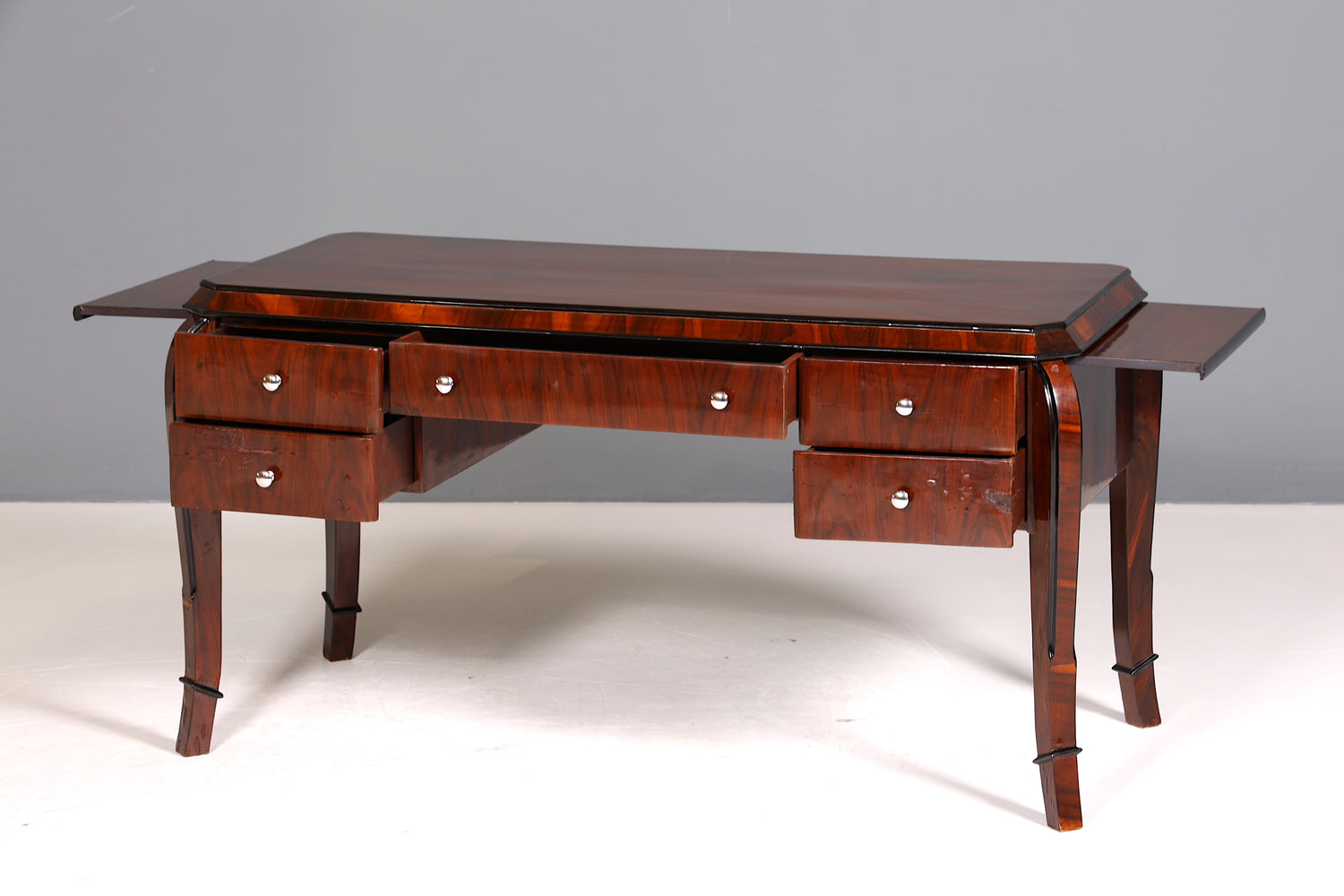 Traumhafter Art Deco Stil Schreibtisch Bürotisch Antik Stil Office Desk