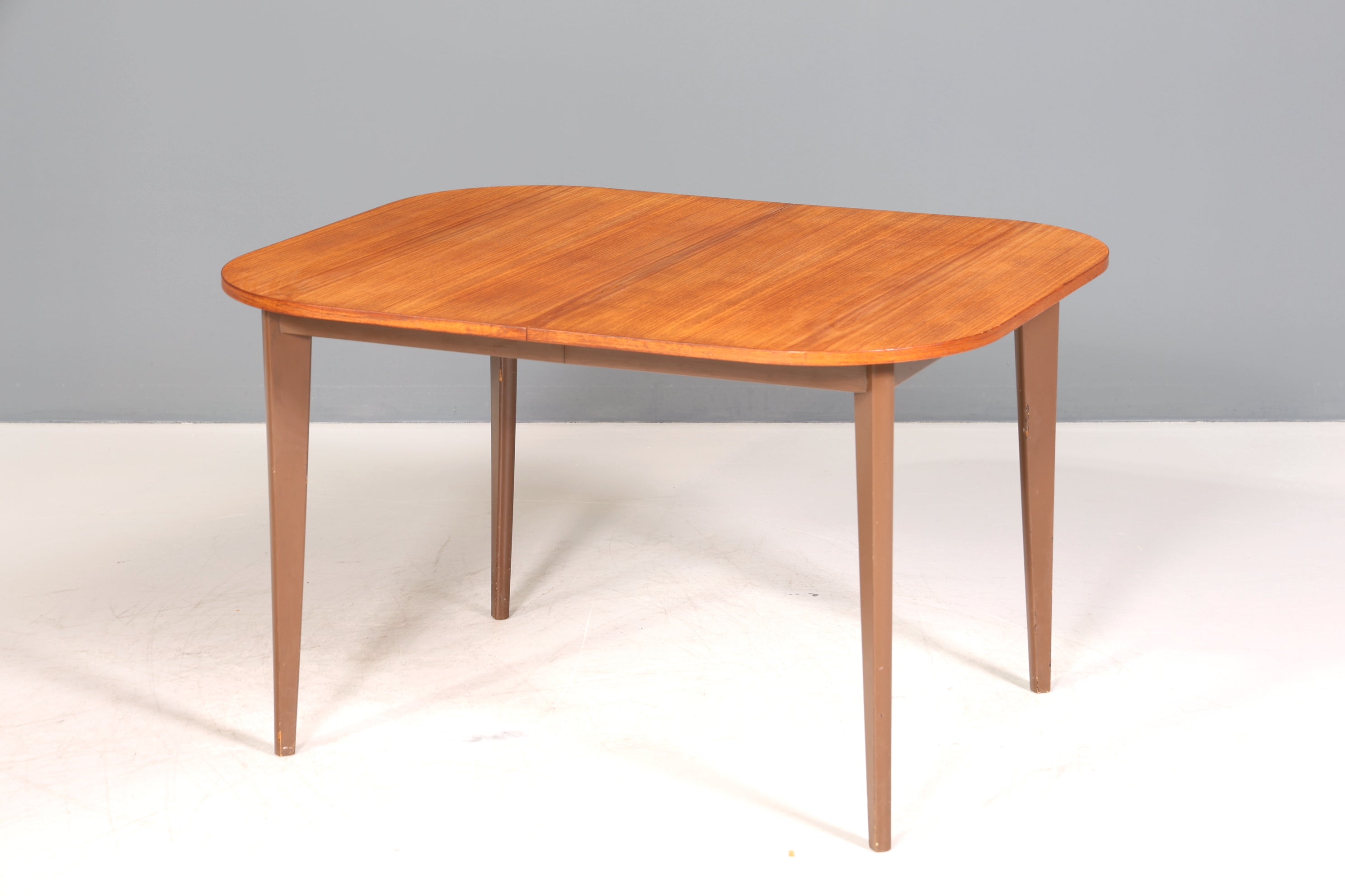 Traumhafter Mid Century Esstisch ausziehbarer Danish Design Teak Holz Küchentisch Esszimmer Tisch