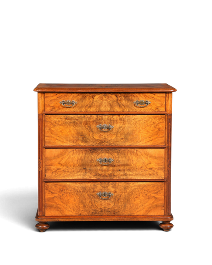Stilvolle Louis Philippe Kommode Biedermeier Antik Schubladen Kommode Wäschekommode