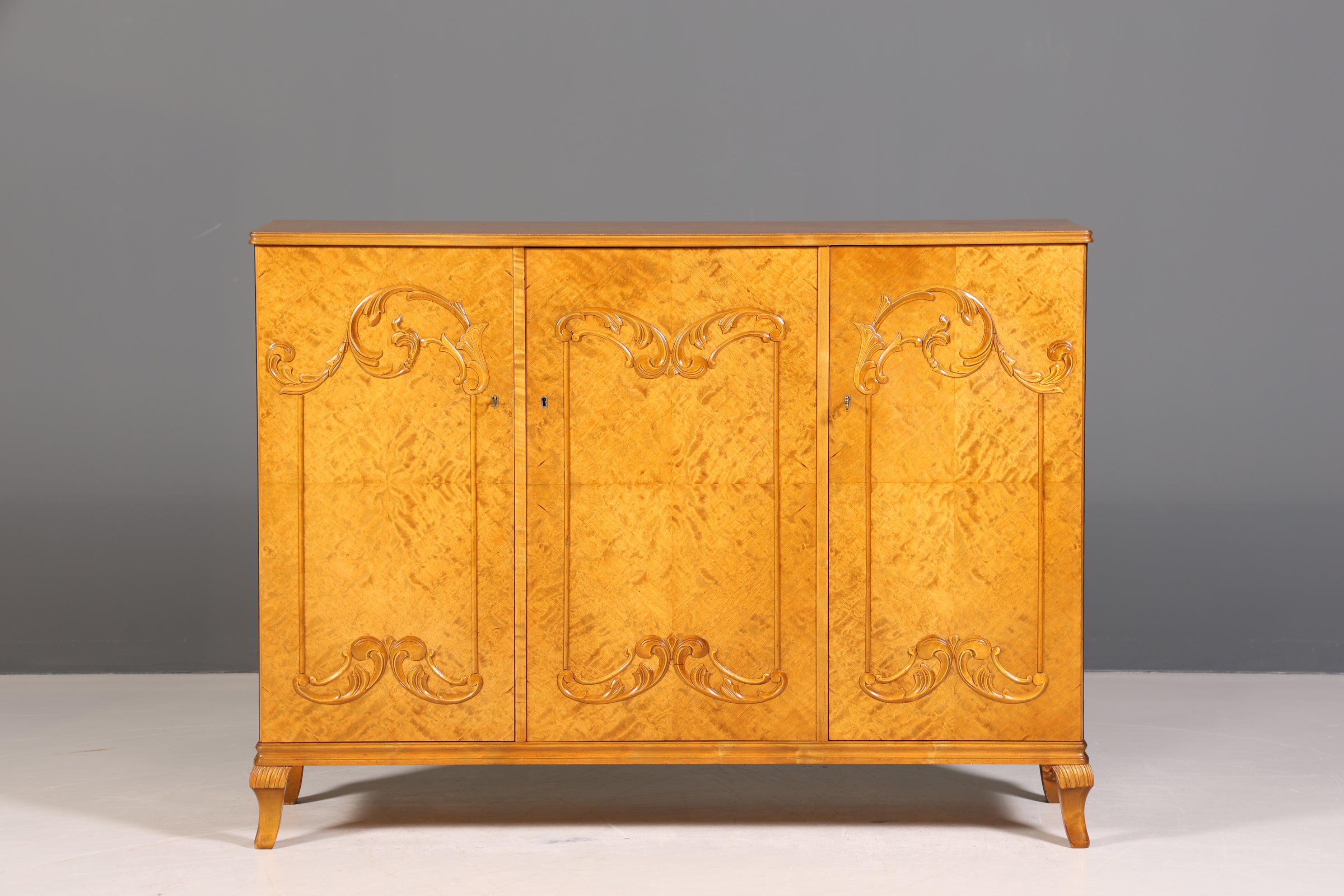 Wunderschöner Original Art Deco Schrank Vertiko Sideboard um 1930 Highboard Brike Kommode