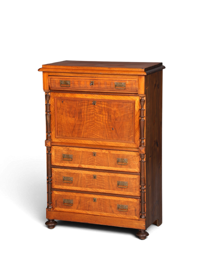Traumhafter Gründerzeit Sekretär Jugendstil Kommode Antik Schubladenkommode Vertiko Highboard