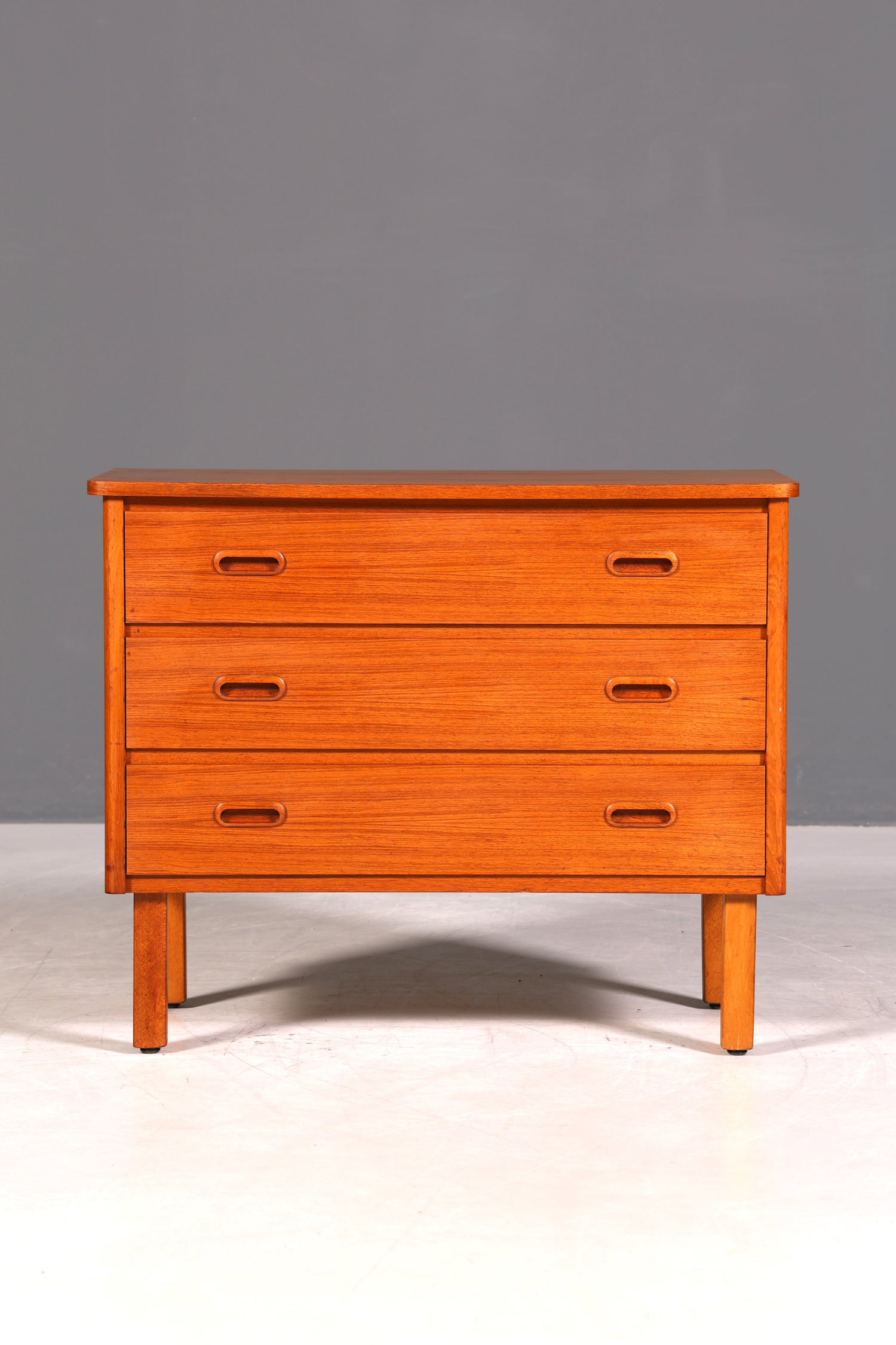 Traumhafte Mid Century Kommode Teak Holz Sideboard Vintage Schubladen Kommode Wäschekommode