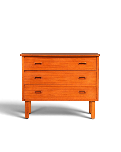 Traumhafte Mid Century Kommode Teak Holz Sideboard Vintage Schubladen Kommode Wäschekommode