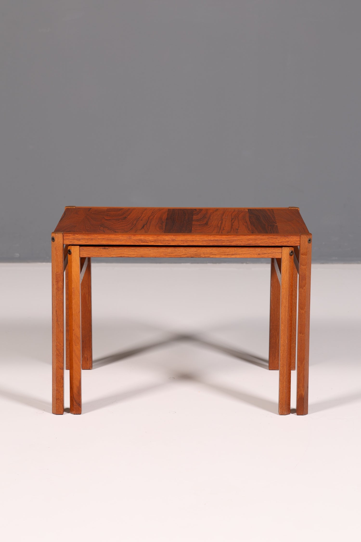 Filigranes Mid Century Tisch Set Couchtisch 2er Satz Ablagetisch Beistelltisch Satztische Vintage