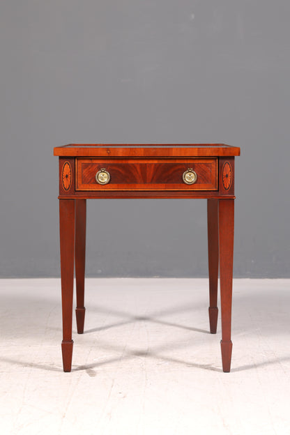 Edler Beistelltisch der Marke Hekman Mahagoni 60s Side Table Ablagetisch Vintage