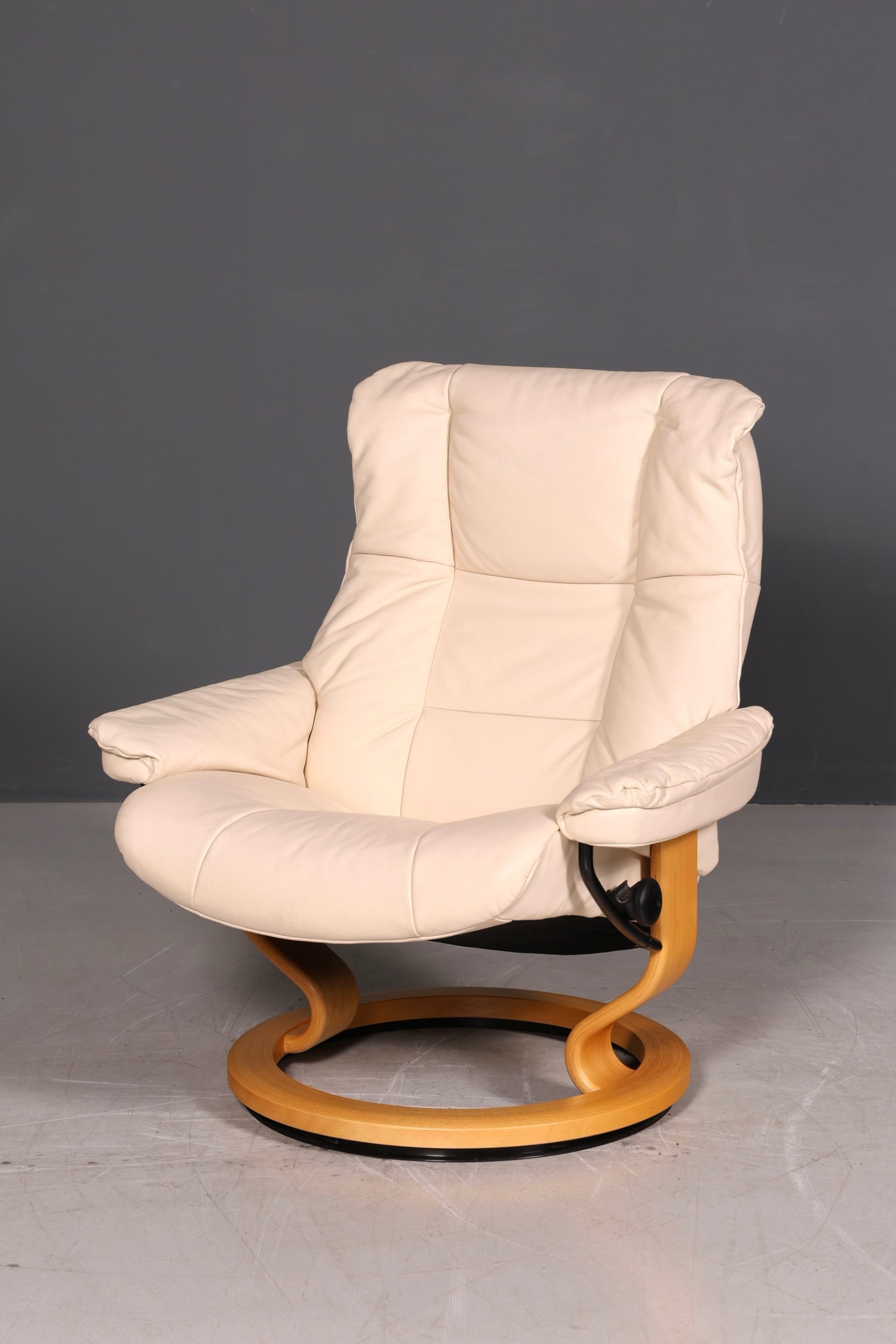 Original Stressless Mayfair Relax Sessel mit Hocker Echt Leder Komfort Design
