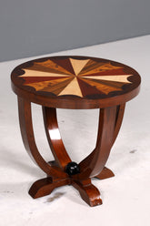 Stilvoller Art Deco Design Tisch Luxus Couchtisch Beistelltisch bunter Ablagetisch