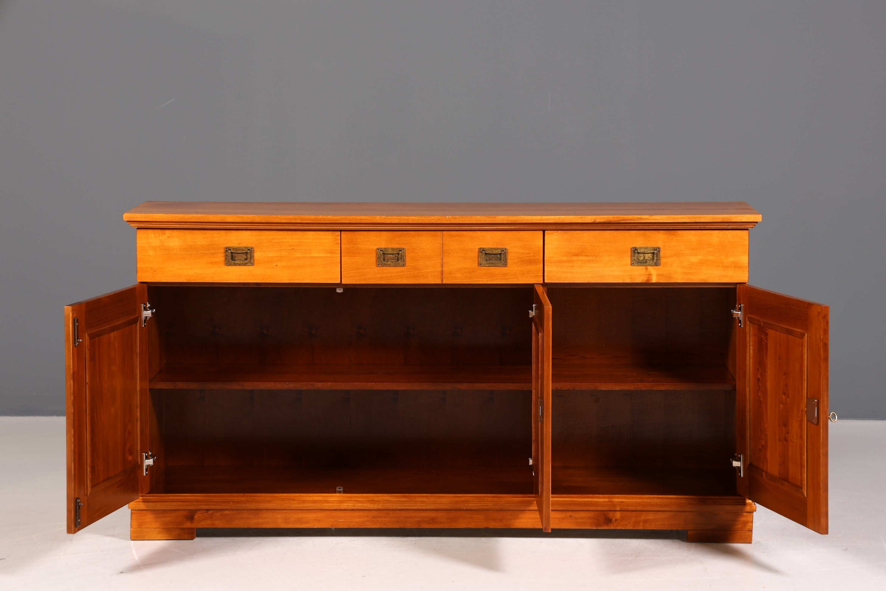 Wunderschönes Sideboard im Maritimen Stil Anrichte Englisch Schrank Kirschholz Kommode Landhausstil