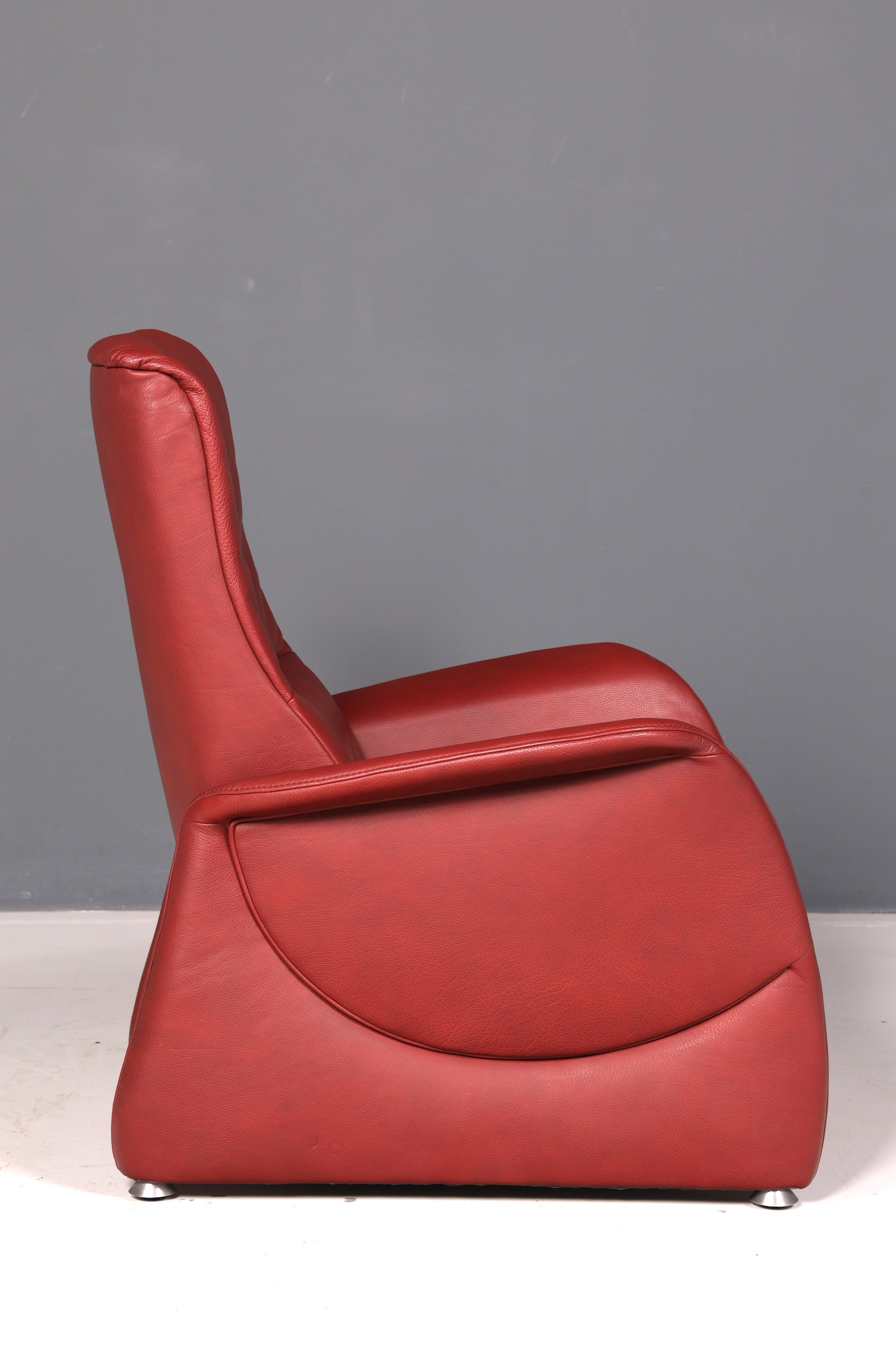 Edler Himolla Relaxsessel Ledersessel Echt Leder Rostrot Sessel Fernsehsessel Loungesessel Vintage