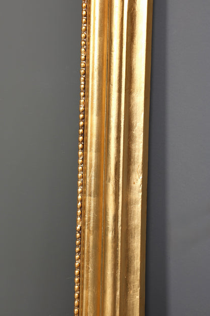 Stilvoller Prunk Barock Stil Standspiegel Antik Stil Ornament Flurspiegel Gold Spiegel