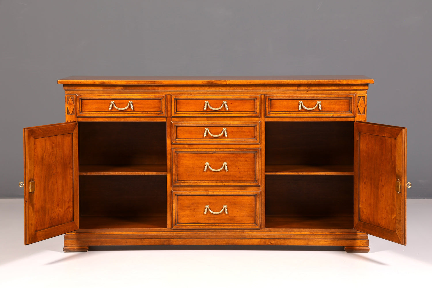 Wunderschönes Original Selva Sideboard Villa Borghese Antik Stil Schrank Kommode Buffet Anrichte