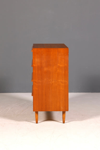 Wunderschöne Mid Century Kommode Teak Holz Sideboard Vintage Danish Design Schubladen Kommode