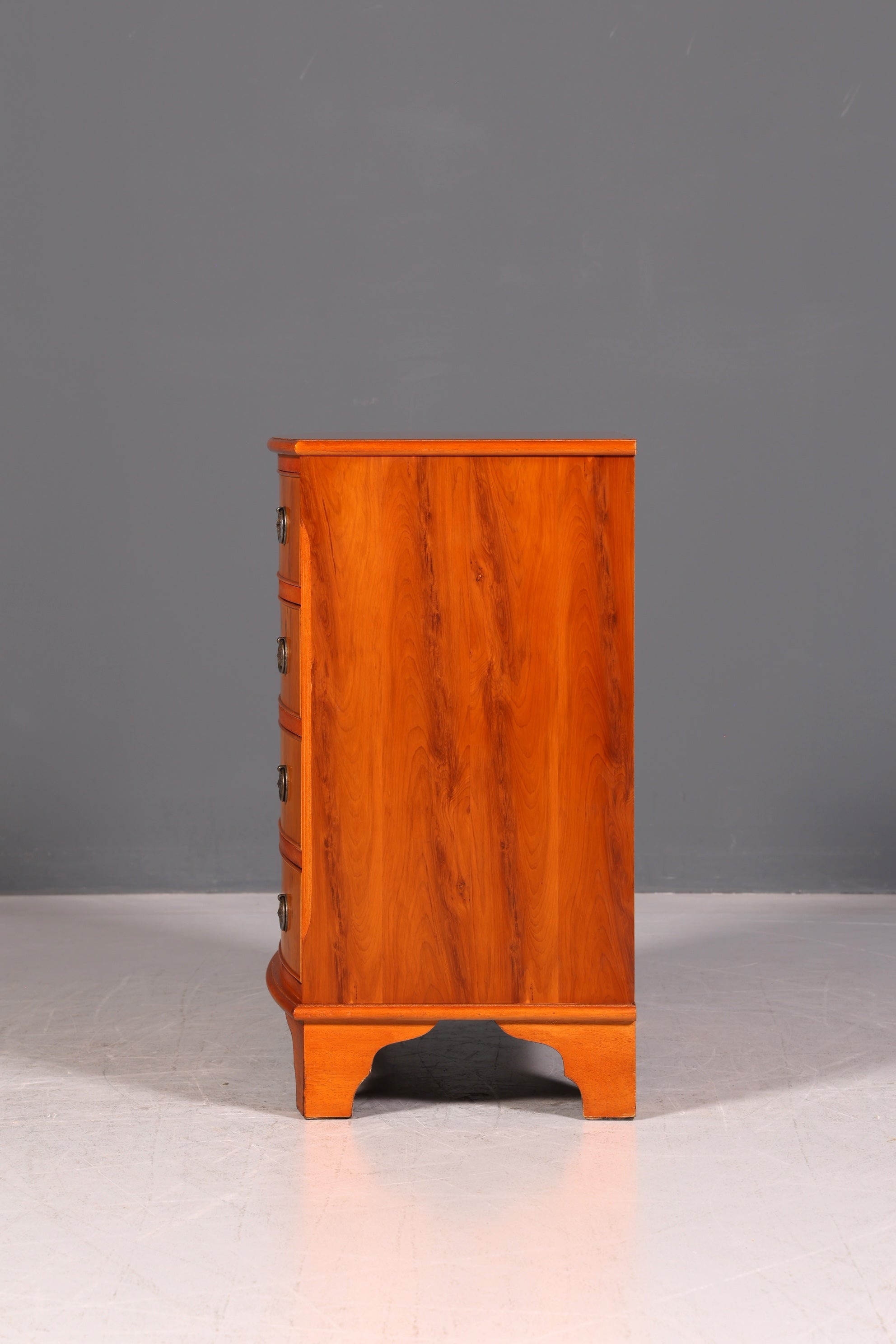 Traumhafte Englische Kommode Eibe Echt Holz Schrank 60er Jahre Sideboard Anrichte Vintage