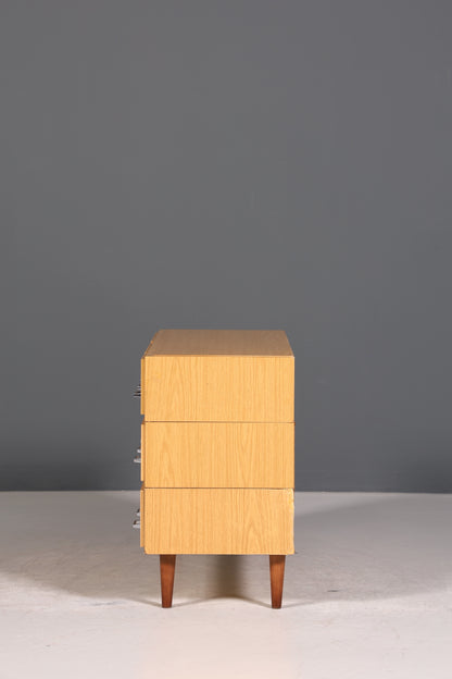 Wunderschöne Mid Century Kommode Vintage Bauhaus Apotheker Schrank Retro Schubladenkommode