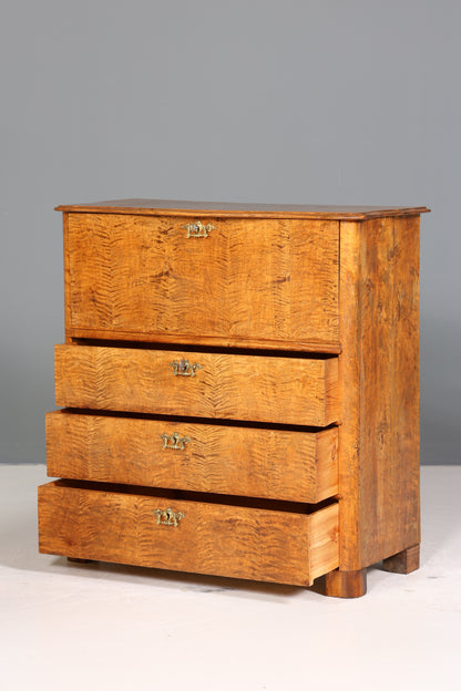 Wunderschöner Biedermeier Sekretär Vertiko Antik Kommode Louis Philippe Schreibkommode