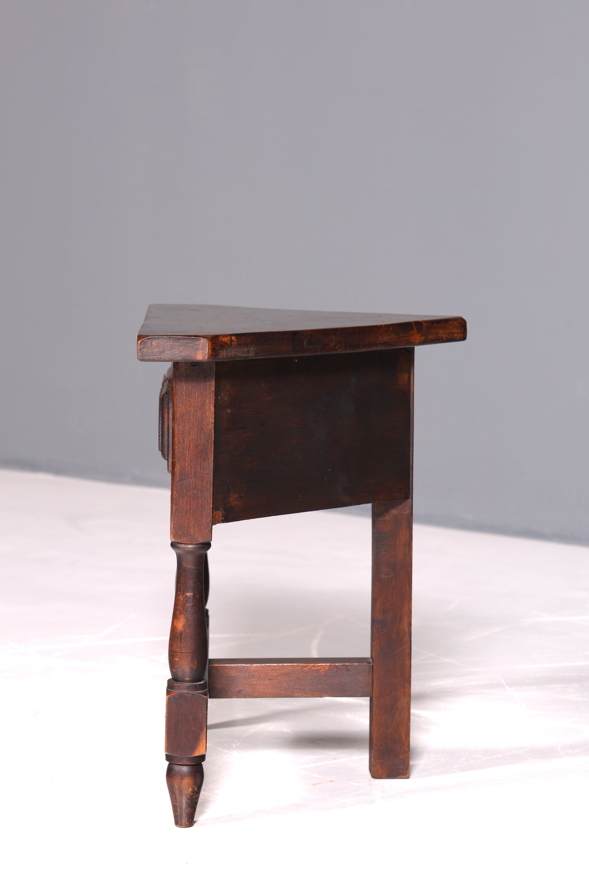 Wunderschöner Spanischer Ecktisch echt Holz Beistelltisch rustikaler spanischer Ablagetisch