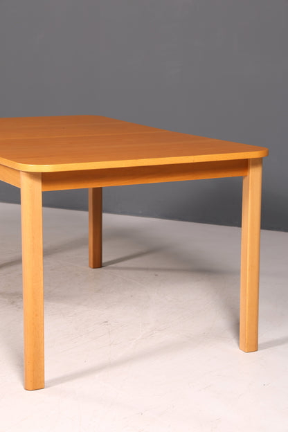 Schlichter Mid Century Esstisch ausziehbarer Vintage Tisch Retro Küchentisch