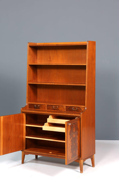 Wunderschönes Mid Century Bücherregal Schrank Sekretär 40er Jahre Kommode - Regal
