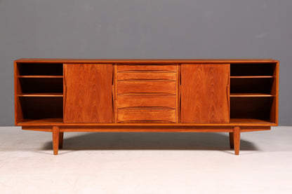 Beautiful Dyrlund mid-century teak sideboard, Danish design, vintage cabinet dresser