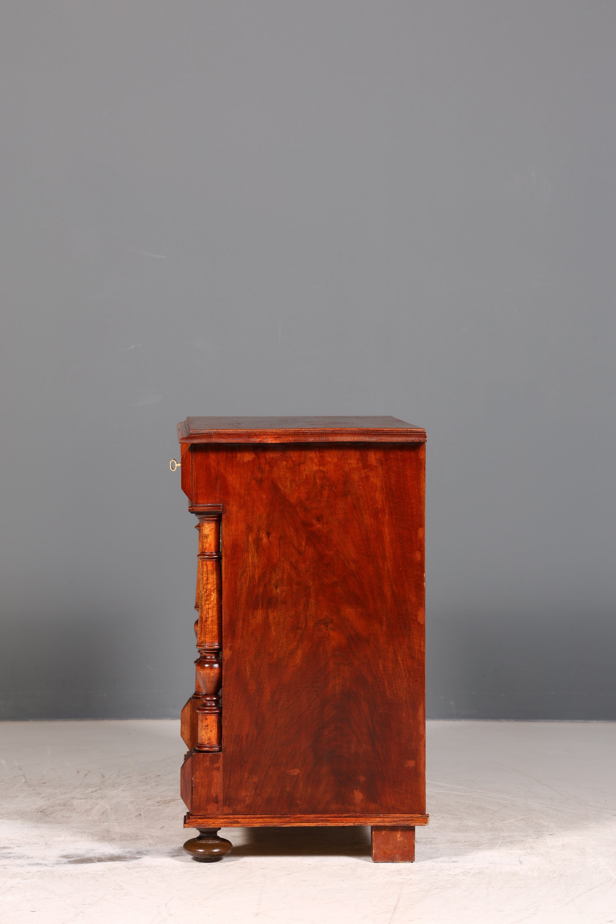 Wunderschöne Gründerzeit Kommode Louis Philippe echt Holz Schubladen Kommode um 1880
