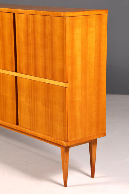 Stunning XXL Mid-Century Sideboard Retro Highboard 1960s Cabinet Sideboard Dresser solid wood
