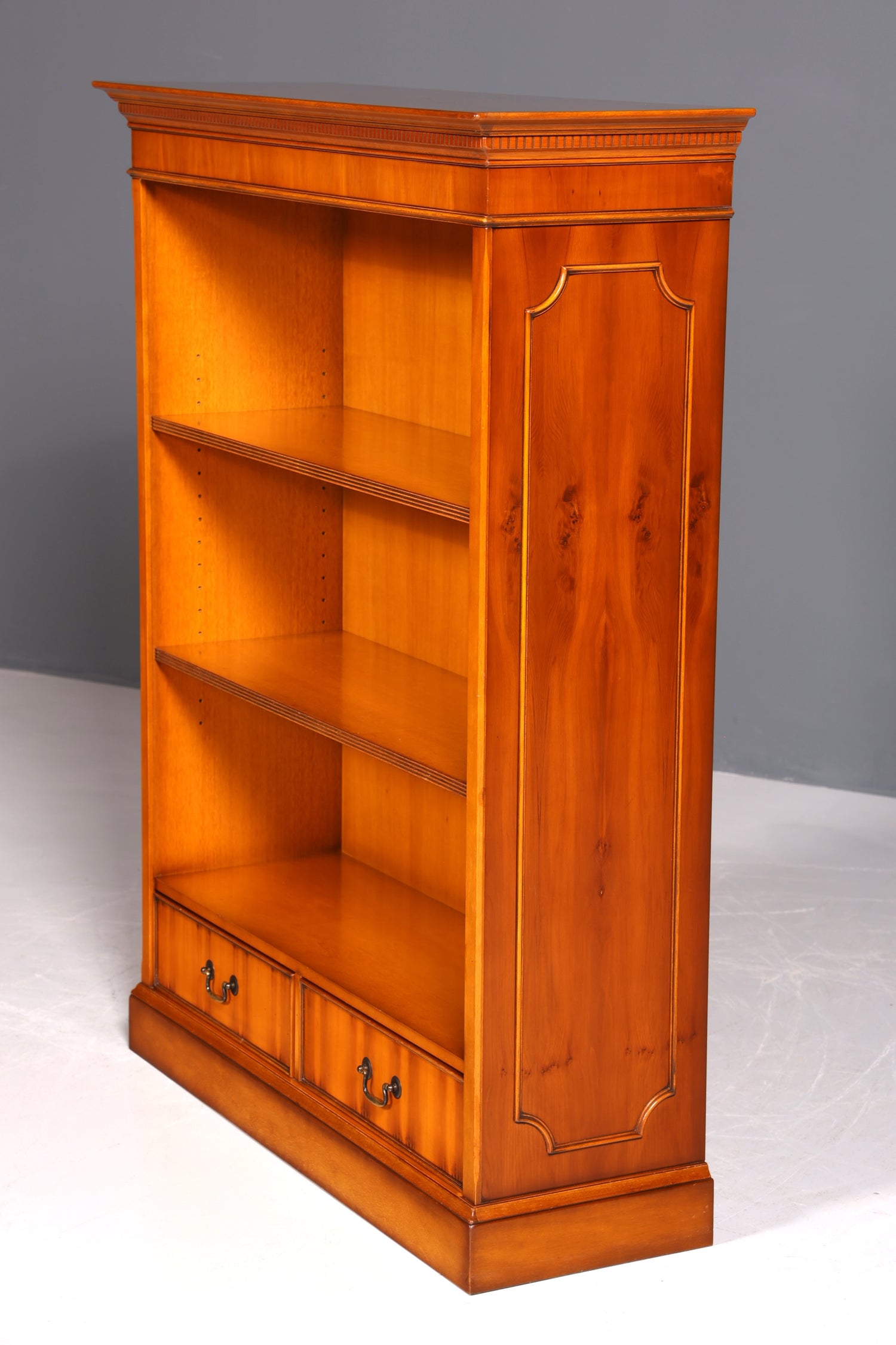 Wunderschönes Original Heldense Bücherregal Englisches Holz Bücher Ablage Leseregal