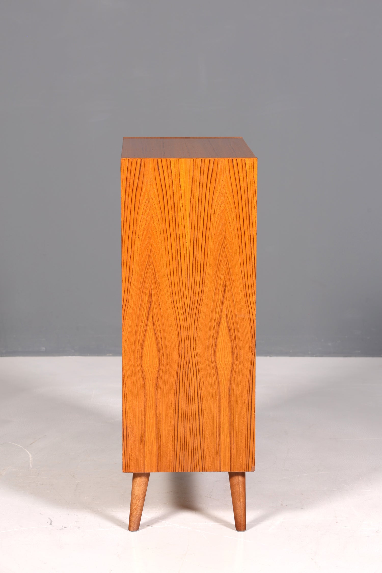 Wunderschönes Mid Century Vertiko Teak Holz Kommode 60er Jahre Schubladenkommode
