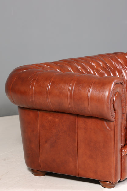Wunderschönes Original Chesterfield Sofa 3-Sitzer Couch England Polstersofa