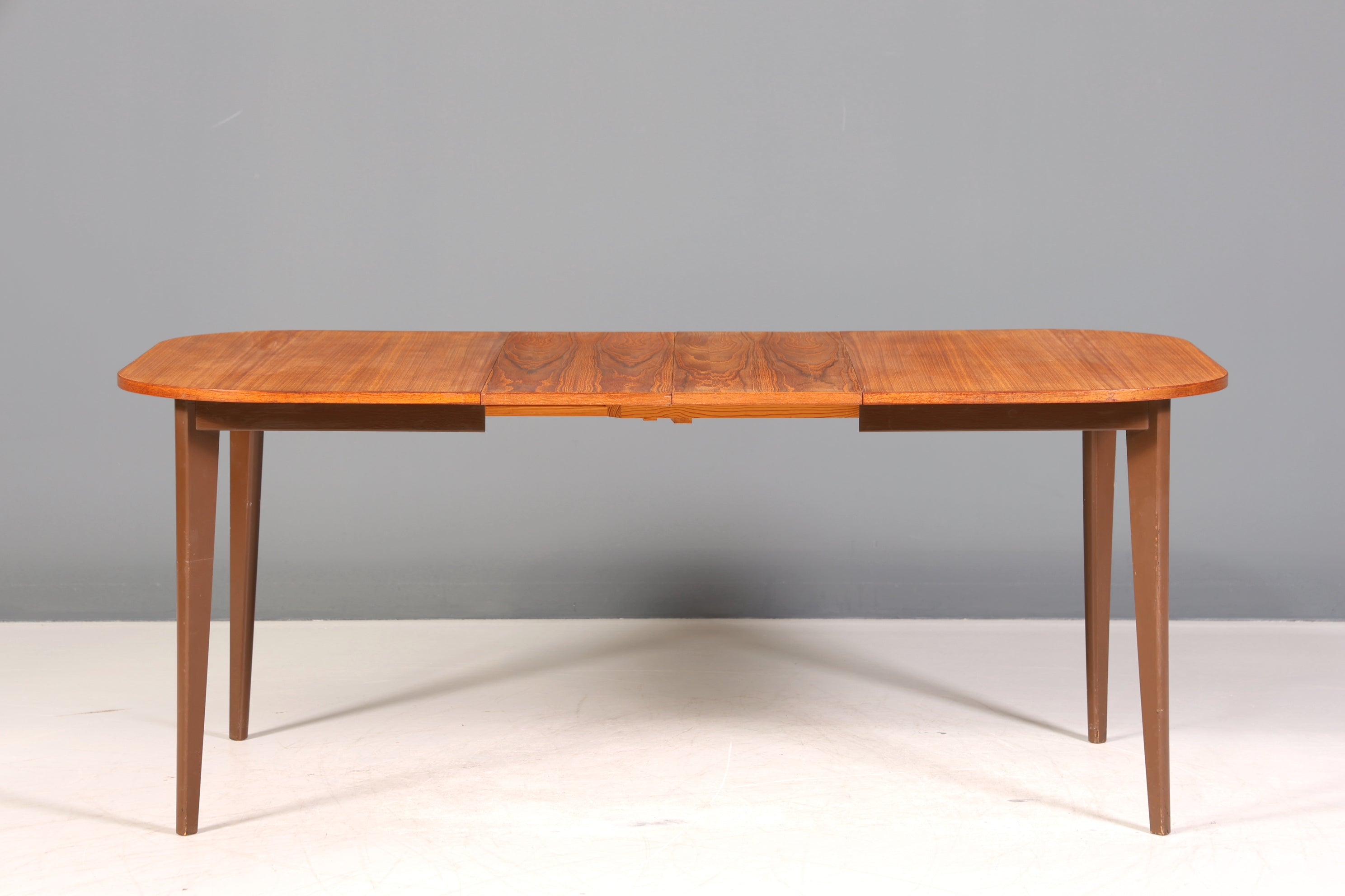 Traumhafter Mid Century Esstisch ausziehbarer Danish Design Teak Holz Küchentisch Esszimmer Tisch