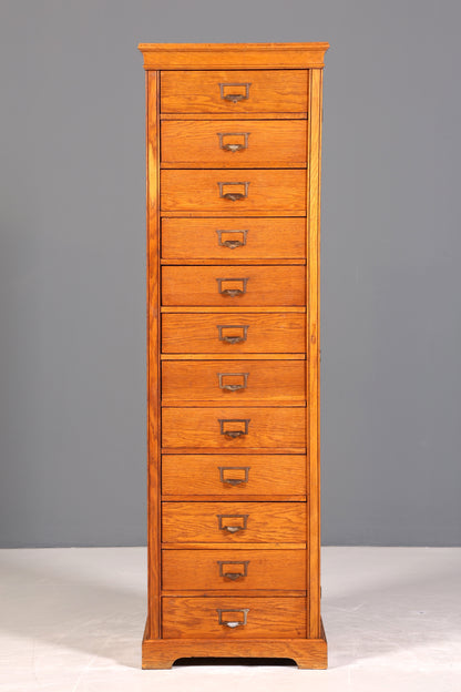 Wunderschöne Mid Century Kommode Bauhaus Vertiko Apothekerschrank Art Deco Büro Aktenschrank