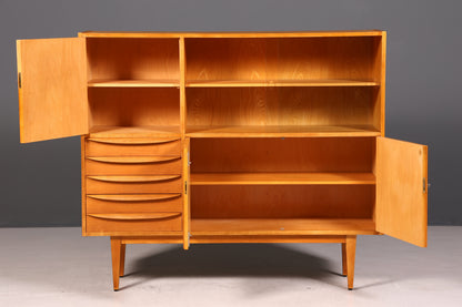 G739 Finish Traumhafter Mid Century Highboard Retro Vitrine 60er Jahre Schrank Kommode (Kopie)