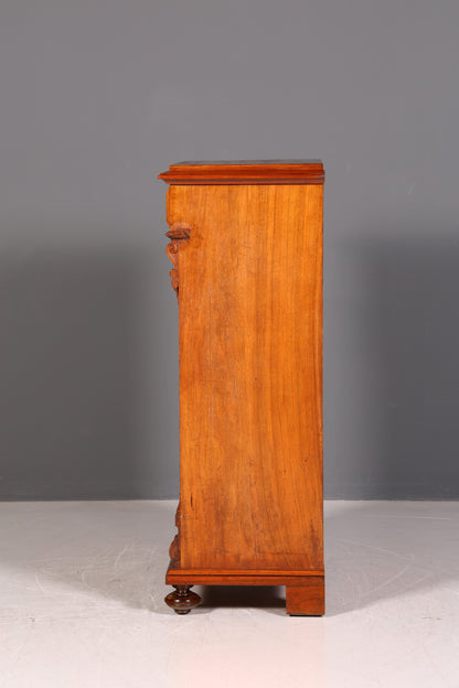 Traumhafte Gründerzeit Kommode Antik Vertiko Schubladenkommode Highboard Chiffoniere Wäschekommode